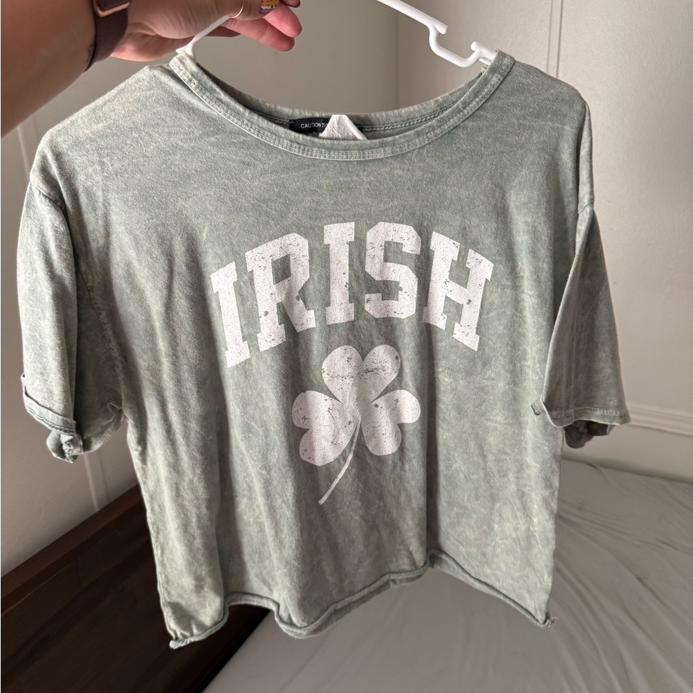 Caution To The Wind Sage Irish Tee